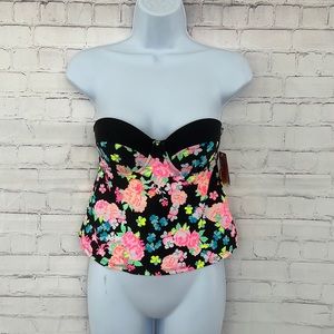Joe Boxer swimwear top size small